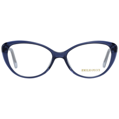 Emilio Pucci Chic Blue Full-Rim Designer Women's Eyewear