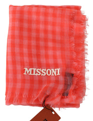 Missoni Luxurious Cashmere Checkered Scarf