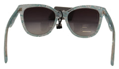 Dolce & Gabbana Sicilian Lace Crystal Acetate Sunglasses