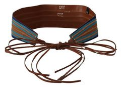 Exte Elegant Multicolor Leather Waist Belt