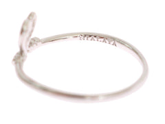 Nialaya Chic Silver Statement Ring