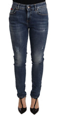 Dolce & Gabbana Elegant Slim-Fit Distressed Skinny Jeans