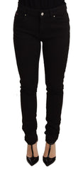 Dolce & Gabbana Elegant Slim-Fit Black Skinny Jeans