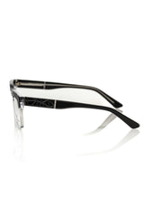 Frankie Morello Black Acetate Unisex Frame