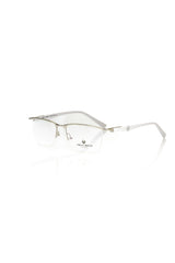 Frankie Morello Silver Metallic Unisex Frame