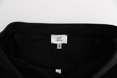 GF Ferre Chic Black Pencil Skirt Knee Length with Side Zip