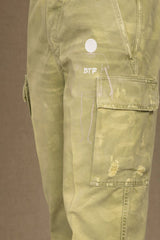 Don The Fuller Green Cotton Men Jeans