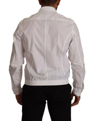 Dolce & Gabbana Elegant Italian White Cotton Shirt