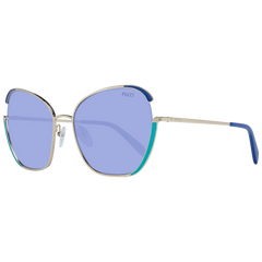 Emilio Pucci Gold Metal Sunglasses