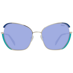 Emilio Pucci Gold Metal Sunglasses