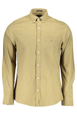 Gant Green Organic Cotton Men Shirt