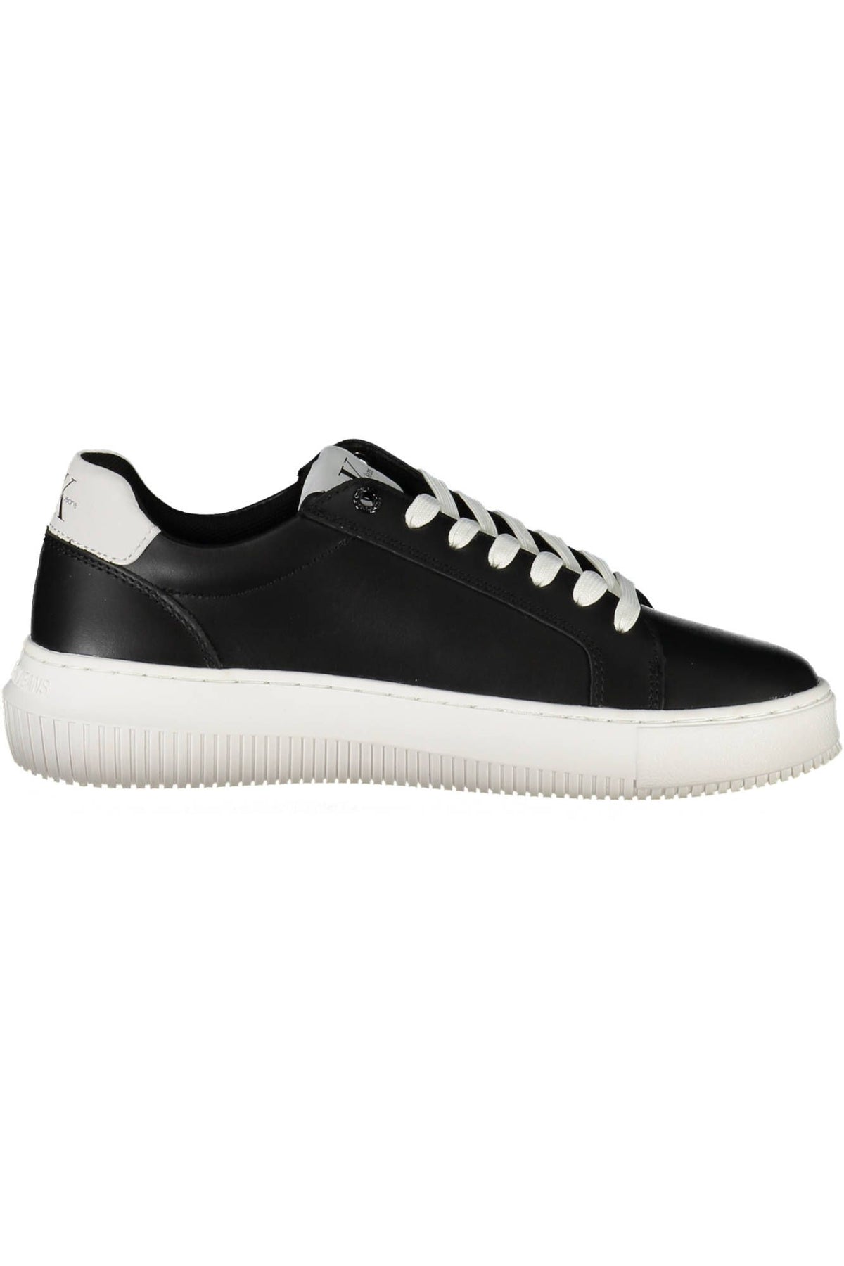 Calvin Klein Black Leather Women Sneaker