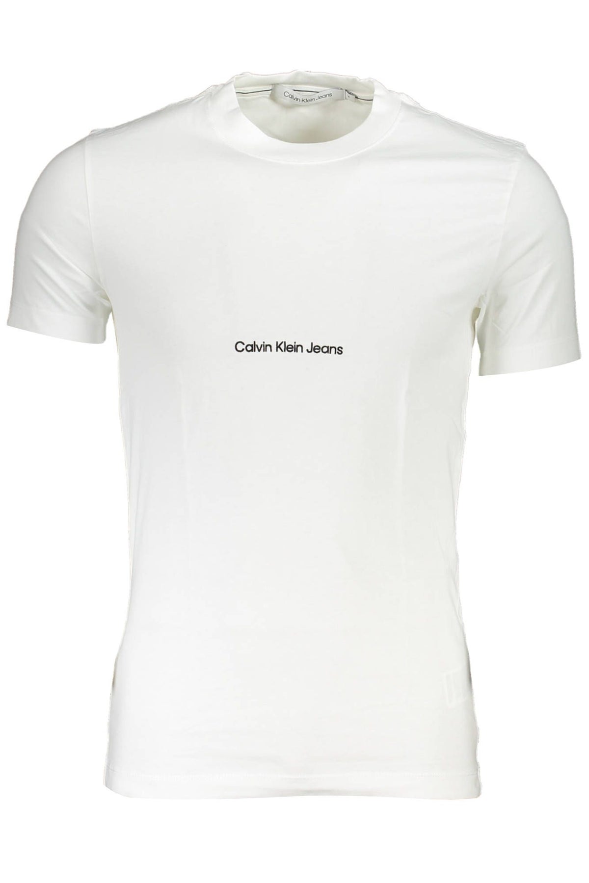 Calvin Klein White Cotton Men T-Shirt