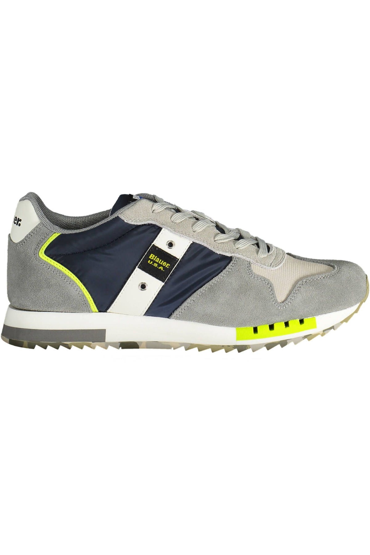 Blauer Blue Leather Men Sneaker