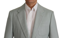 Dolce & Gabbana Elegant Slim Fit Cashmere Silk Blazer Jacket