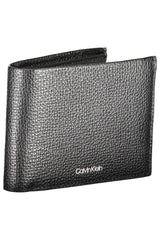 Calvin Klein Black Leather Men Wallet