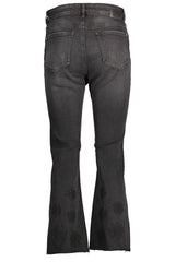 Desigual Black Cotton Women Jeans