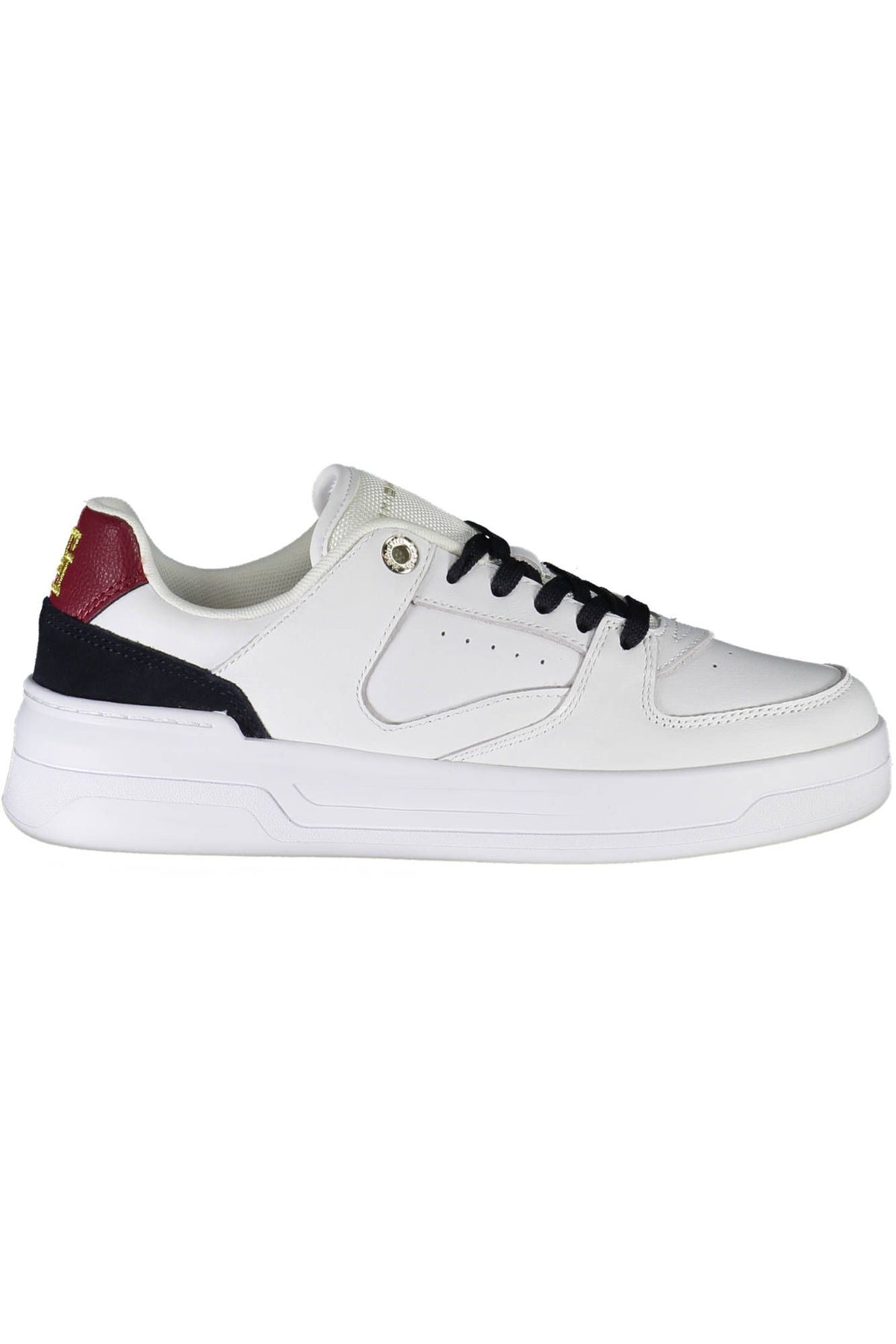 Tommy Hilfiger White Leather Women Sneaker