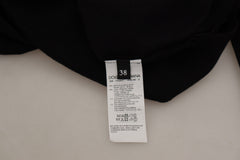 Dolce & Gabbana Black Lace Angel Roses Cardigan Sweater
