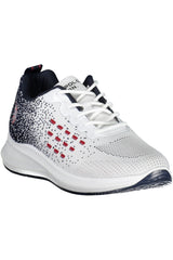 U.S. POLO ASSN. White Polyester Men Sneaker