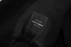 Dolce & Gabbana Elegant Slim Fit Double Breasted Wool Blazer