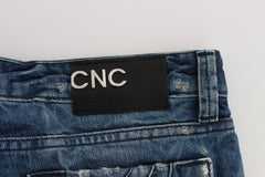 Costume National Chic Blue Regular Fit Denim