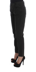 Costume National Chic Black Regular Fit Denim Jeans