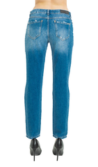 Imperfect Chic Distressed Straight Leg Jeans