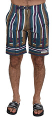 Dolce & Gabbana Chic Multicolor Chino Shorts - Regular Fit