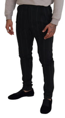 Dolce & Gabbana Elegant Black Tailored Trousers