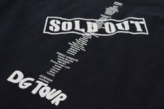 Dolce & Gabbana Black D&G Fashion Round Neck Cotton T-shirt