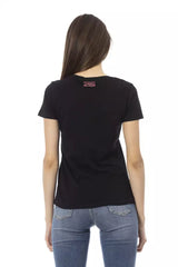 Trussardi Action Black Cotton Women Top