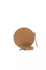 Pompei Donatella Brown Leather Women Crossbody