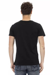 Trussardi Action Black Cotton Men's T-Shirt