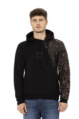 Automobili Lamborghini Black Cotton Men's Sweater Hoodie