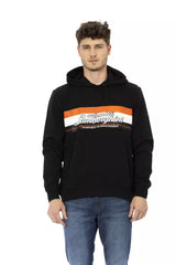 Automobili Lamborghini Black Cotton Men Sweatshirt