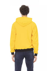 Baldinini Trend Yellow Cotton Men Hoodie