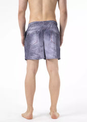 Just Cavalli Blue Polyester Men Swimwear