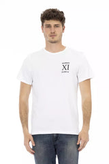 Bikkembergs White Cotton Men T-Shirt