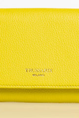 Trussardi Yellow Leather Women Wallet