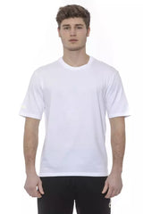 Tond White Cotton Men T-Shirt