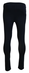 Dolce & Gabbana Blue Mens Sport Cotton Sweatpants Pants