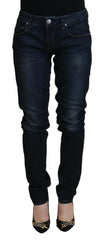 Acht Chic Low Waist Denim Skinny Jeans