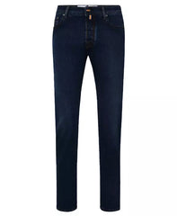 Jacob Cohen Blue Cotton Men Slim-fit Jean