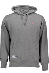 Superdry Gray Cotton Men Sweater