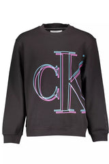 Calvin Klein Black Cotton Men Sweater