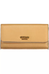 Guess Jeans Beige Polyethylene Women Wallet