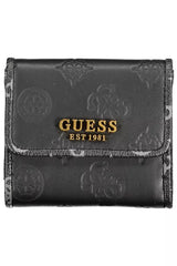 Guess Jeans "Black Polyethylene Women Wallet"