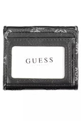 Guess Jeans "Black Polyethylene Women Wallet"