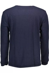 Tommy Hilfiger Blue Cotton Men Sweater